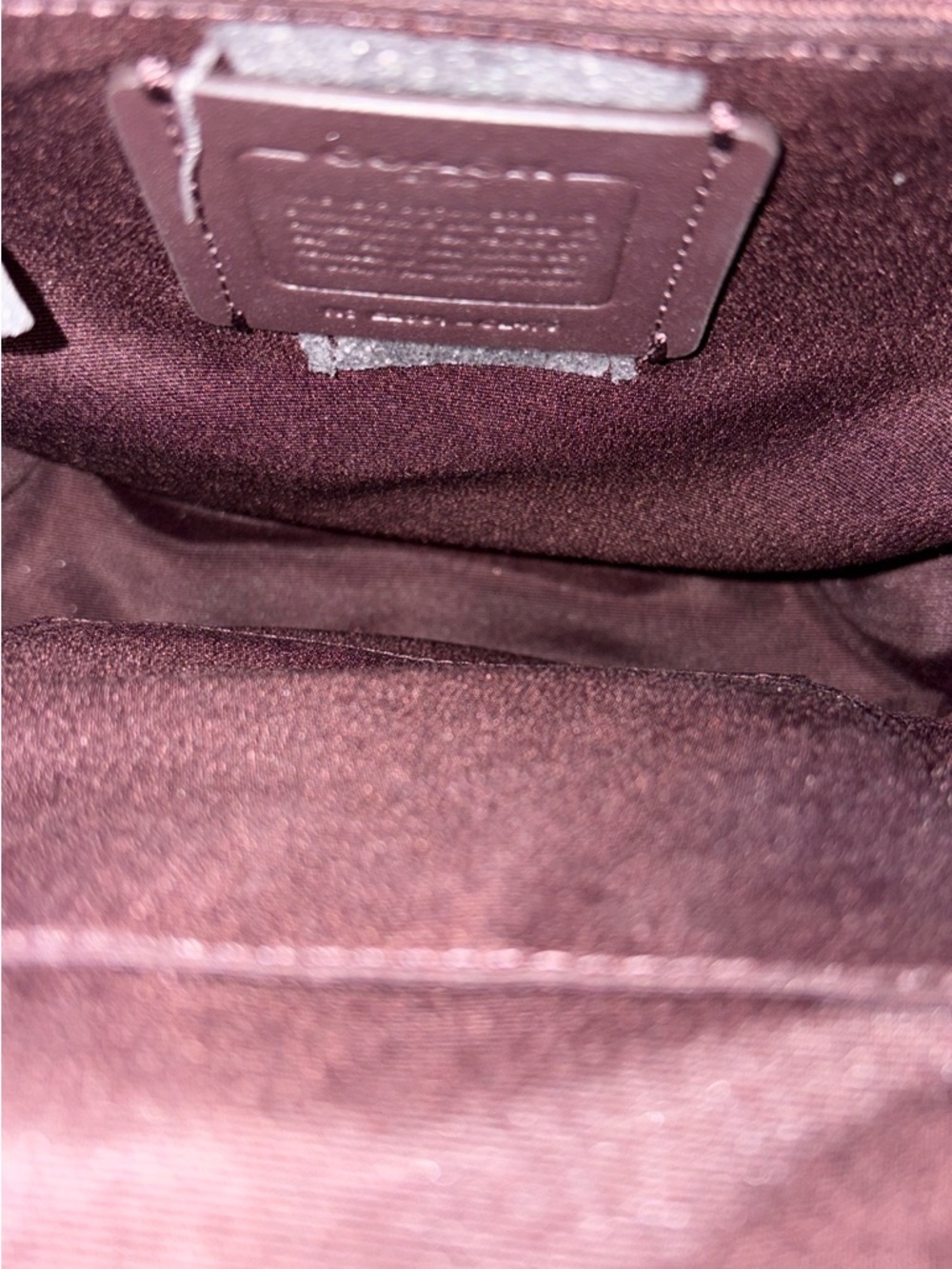 Coach Mini Backpack with keychain backpack - Yellow, Purple, Brown, Orange - Picture 7 of 10